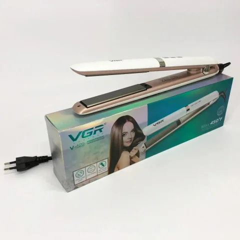 Праска для випрямлення волосся VGR V-522 з LED-дисплеєм, 45 Вт