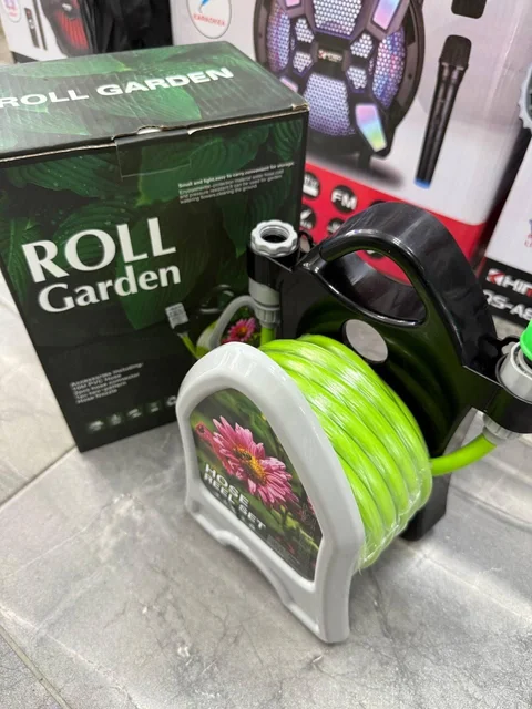 Котушка для шланга Roll Garden зі шлангом 10 м і розпилювачем
