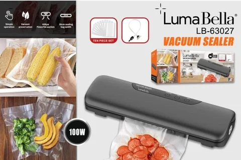 Вакуумний пакувальник Luma Bella LB-63027 100 Вт, запаювання до 30 см