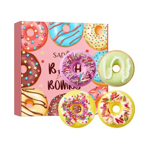 Бомбочка для ванни у формі пончика Sadoer Doughnuts