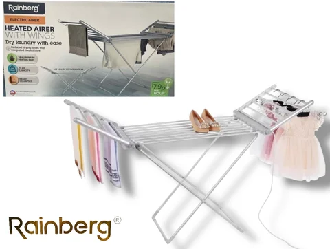 Електрична сушарка для білизни Rainberg EA-0149 230 Вт з крилами