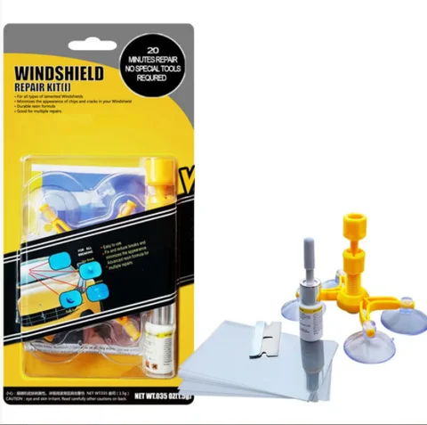 Набір для ремонту лобового скла Sunroz Windshield Repair Kit