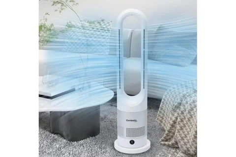Безлопатевий підлоговий вентилятор Germatic AM-030JR 1200 Вт, режим «зима-літо»