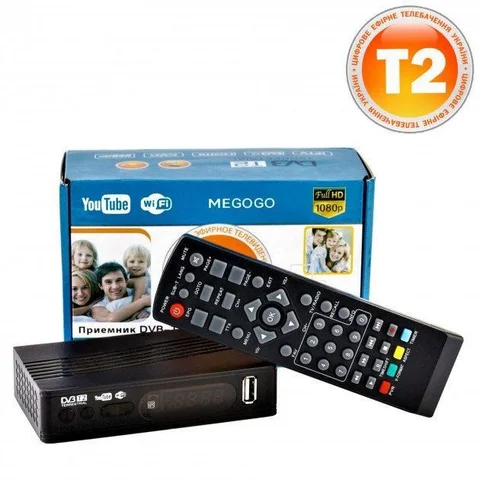 Тюнер DVB-T2 MG811 з HDMI, USB і підтримкою Wi-Fi-адаптера