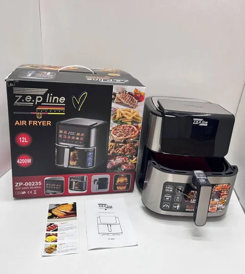 Аерофритюрниця Zepline ZP-00235 12 л 4200 Вт, 2 ТЕНи, 12 програм