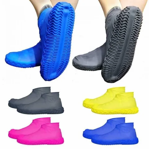 Силіконові бахіли для взуття від дощу та бруду, розмір L 41–45