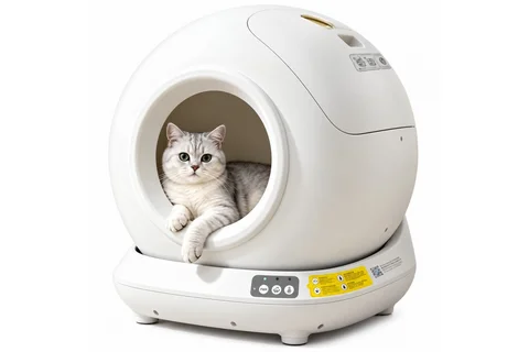 Розумний котячий туалет TOICAT-8900 із самоочищенням, Wi-Fi і Bluetooth