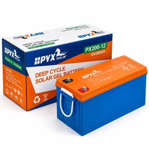 Гелевий акумулятор PYX SOLAR RX-150AP 12 В 150 А·год для резервного живлення