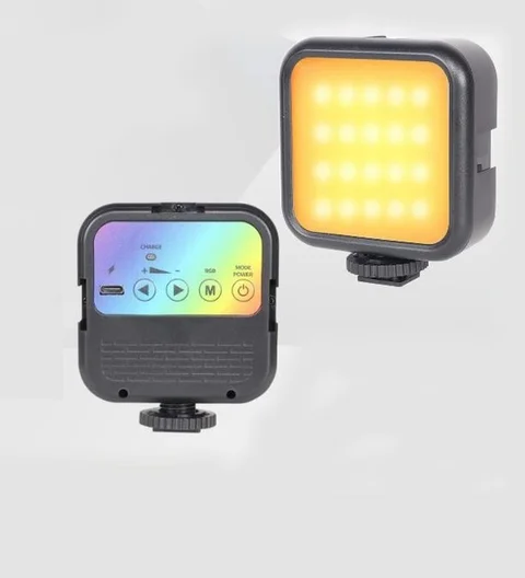 Акумуляторна RGB LED-лампа WR-R1 для фото й відео з кріпленням 1/4 дюйма