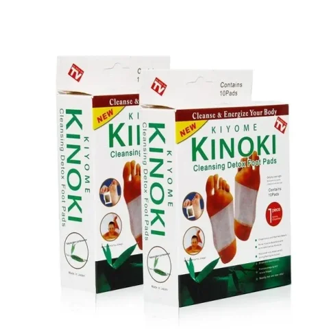 Детокс-пластир для ступнів KINOKI, упаковка 10 шт