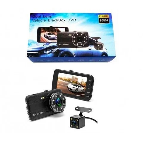 Відеореєстратор DVR T805 Full HD чорний з дисплеєм 4 дюйми