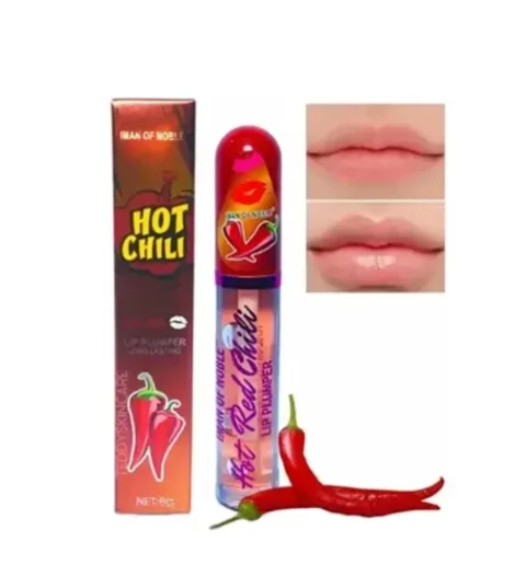 Блиск-плампер для збільшення губ Iman of Noble Hot Chili з екстрактом перцю чилі