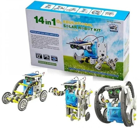 Конструктор Solar Robot 14 в 1 на сонячній батареї, від 10 років