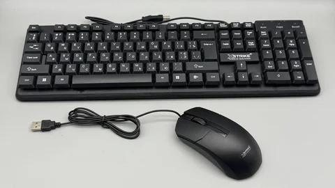 Комплект XSTRIKE X-1012 Office: дротові клавіатура і миша, USB