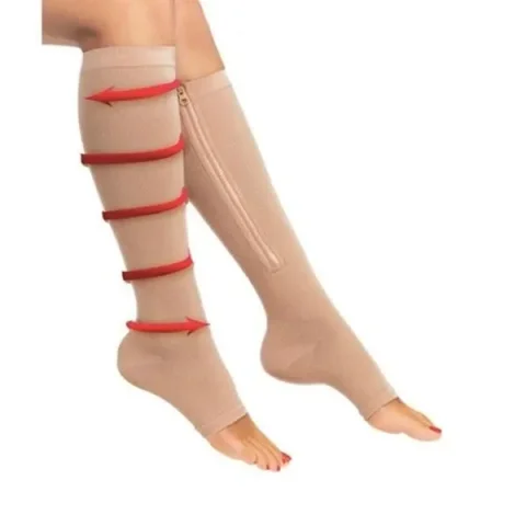 Компресійні гольфи Zip Sox із блискавкою, 2 клас компресії, S/M