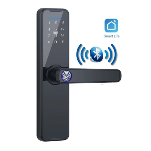 Розумна дверна ручка-замок Finger Lock з відбитком пальця та Bluetooth