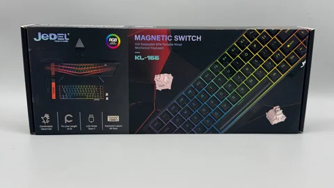 Механічна клавіатура JEDEL KL-166 68 клавіш, RGB, Type-C, hot-swap