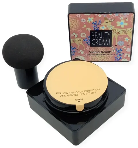 Кушон-крем-пудра для обличчя Venzen Clear Cover Beauty Cream бежевий 20 мл