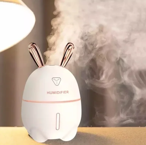 Зволожувач повітря й нічник 2в1 Humidifiers Rabbit з USB-живленням