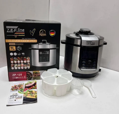 Мультиварка-скороварка Zepline ZP-125 7 л 3000 Вт 29 програм