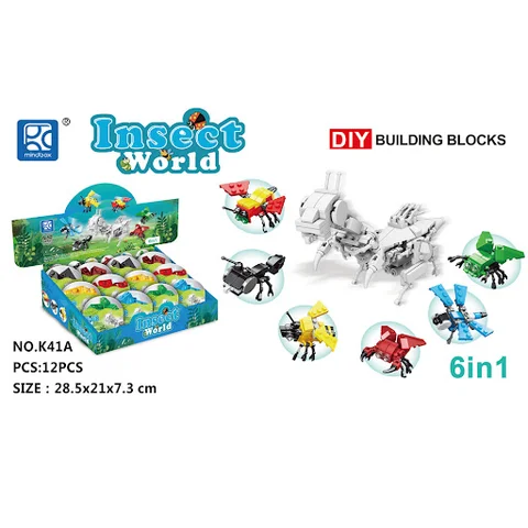 Конструктор у яйці Insect World K41A для збирання комах