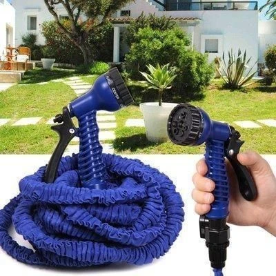 Розтяжний шланг для поливу X HOSE 60 м із розпилювачем