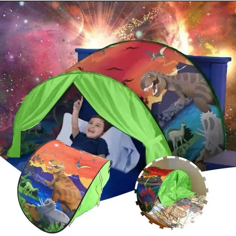 Намет-козирок для дитячого ліжка Dream Tents HA-159 з кишенею для зберігання