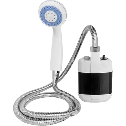 Душ портативний кемпінговий з помпою та USB-акумулятором Travel Shower