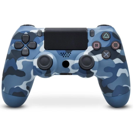 Геймпад бездротовий для PS4 V2 Bluetooth, синій камуфляж