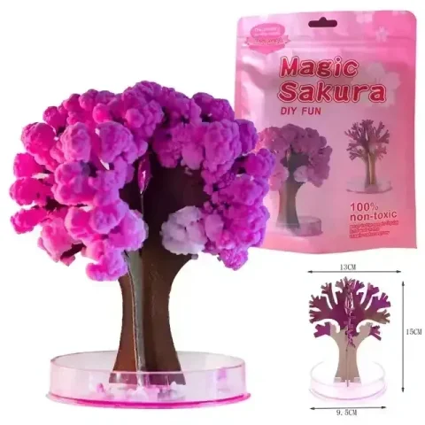 Набір для вирощування кристалів Чарівне дерево сакури Magic Sakura