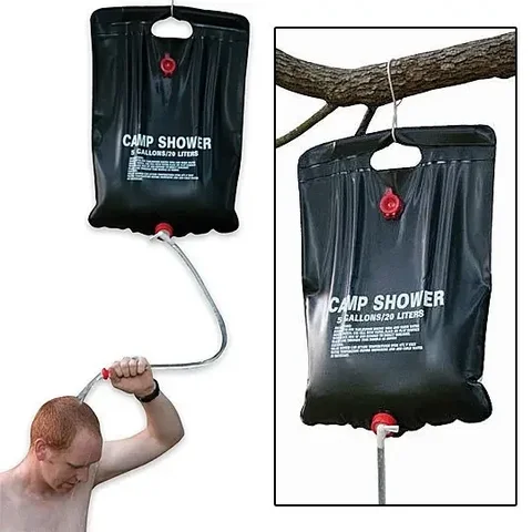 Душ туристичний похідний Camp Shower на 20 л зі шлангом і розпилювачем