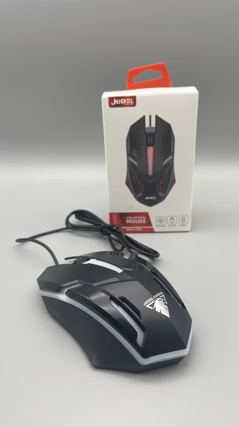 Ігрова дротова миша JEDEL M66 USB, 800–1500 DPI, RGB