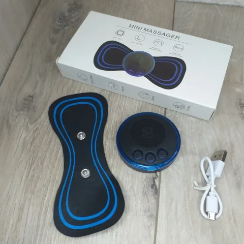 Імпульсний USB-масажер-міостимулятор MA-1 EMS «метелик»