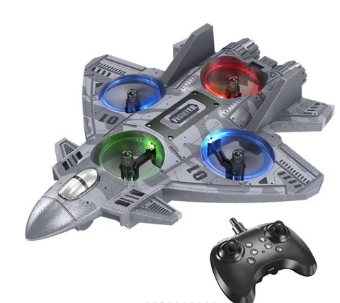 Радіокерований літак Fighter CZ35 з LED-підсвіткою, 3 режими швидкості