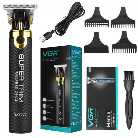 Машинка для стрижки волосся VGR V-082 з USB-заряджанням, 5 Вт