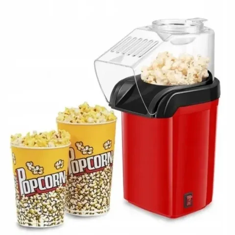Апарат для приготування попкорну Popcorn Maker червоний
