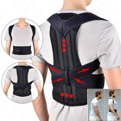 Коректор постави Back Pain Need Help з ребрами жорсткості