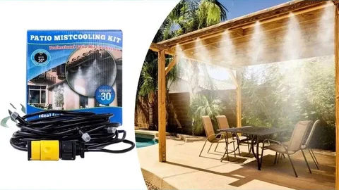 Туманоутворювач садовий Patio Mistcooling для альтанки, шланг 9,6 м