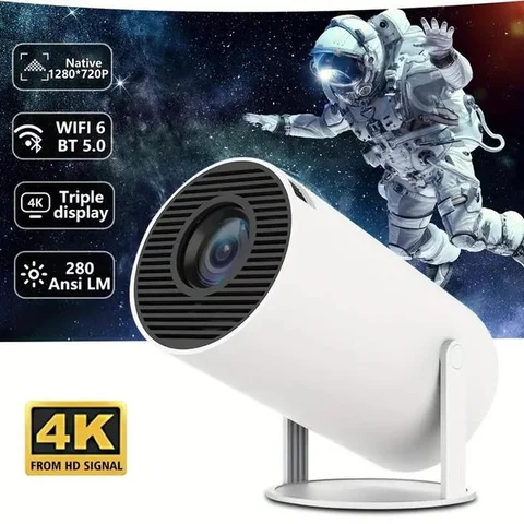 Смарт-проєктор Magcubic HY300 PRO 4K, Android 11, Wi-Fi, Bluetooth 5.0, чорний