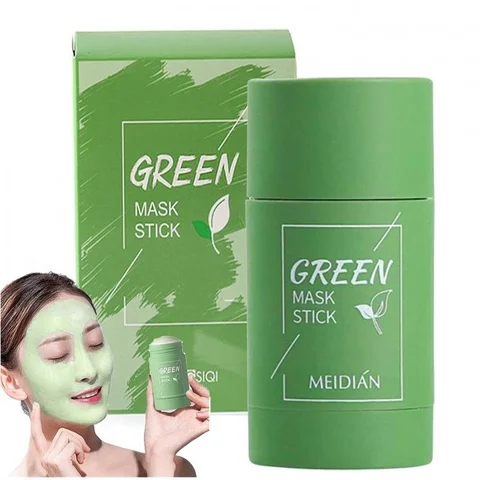 Глиняна маска-стік з екстрактом зеленого чаю Meidian Green Mask Stick, 40 г