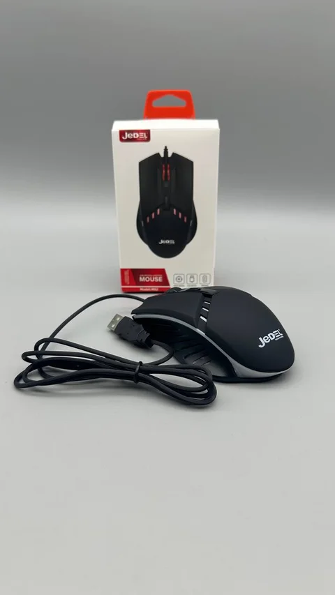 Дротова оптична миша JEDEL M82 USB, чутливість до 3200 DPI