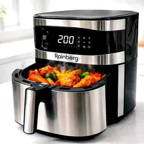 Мультипіч Rainberg RB-2330 8,5 л 4200 Вт, аерогриль із сенсорним керуванням