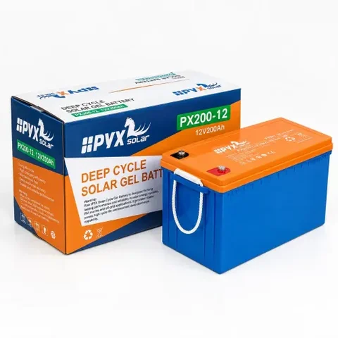 Гелевий акумулятор HPYX Solar PX200-12 12 В 200 А·год Deep Cycle GEL