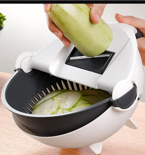 Багатофункціональна овочерізка Wet Basket з 7 змінними лезами