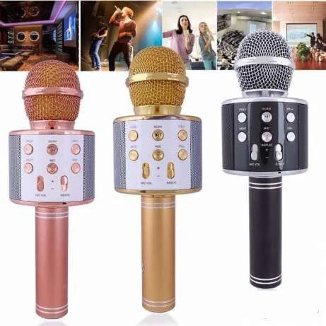 Bluetooth-мікрофон для караоке WSTER WS-858 зі зміною голосу