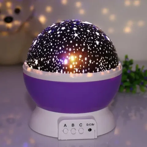 Нічник-проєктор зоряного неба Star Master Dream QDP01 з обертанням