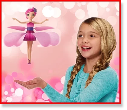 Летюча лялька-фея Flying Fairy із сенсорним керуванням, 20 см