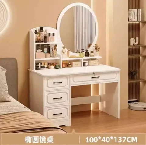 Столик для макіяжу STL-MD 103 з LED-дзеркалом, ширина 100 см
