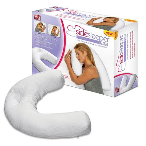 Ортопедична подушка Side Sleeper для сну на боці з виїмкою для вуха