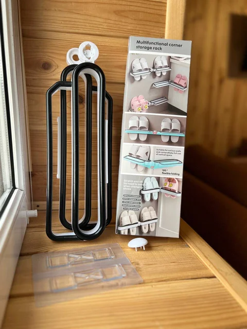 Настінна поличка для взуття та рушників Shoe Holder, 2 шт.